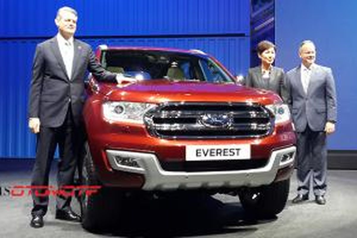 Peluncuran Ford Everest di Bangkok Motor Show 2015