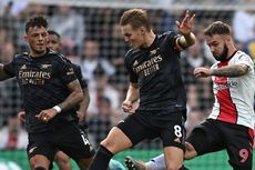 Hasil Southampton Vs Arsenal: Tertahan 1-1, The Gunners Tetap Kokoh di Puncak