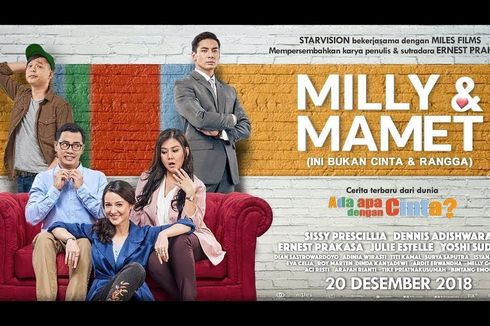 Lirik dan Chord Lagu Berdua Bersama - Jaz Hayat, OST Film Milly & Mamet