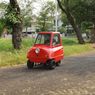 Unik, Begini Rasanya Nyetir Mobil Listrik Imut 1 Penumpang