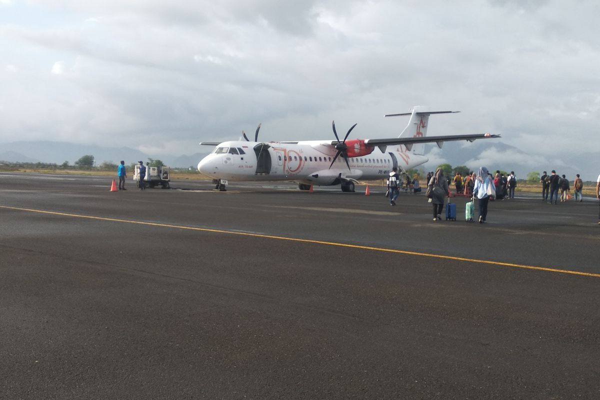 Bandara Bima Batalkan Penerbangan akibat Erupsi Gunung Lewotobi 