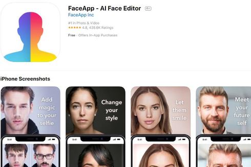 FaceApp Viral di Tiktok Bisa Ubah Wajah, Apakah Aman Digunakan?