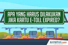 INFOGRAFIK: Cara Atasi Kartu E-Toll Expired Saat Transaksi di Gerbang Tol