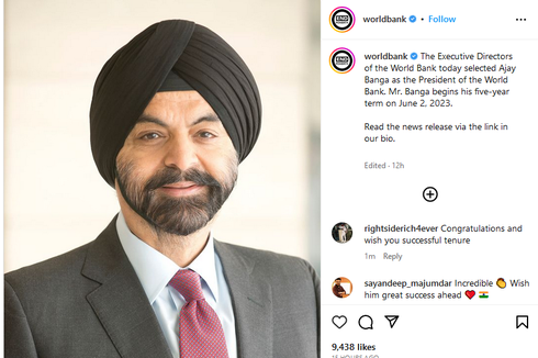 Mantan CEO Mastercard Ajay Banga Jadi Presiden Bank Dunia