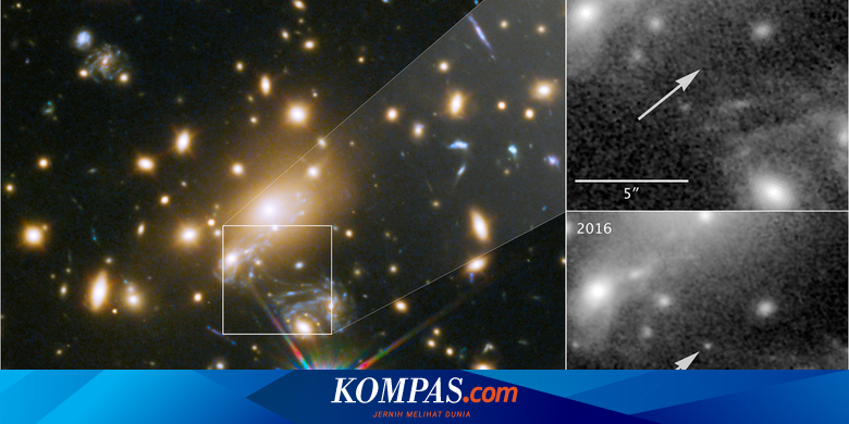 Inilah Icarus Bintang Terjauh Yang Berhasil Ditangkap Teleskop Hubble