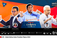 Link Live Streaming Siaran Langsung Debat Capres Malam Ini