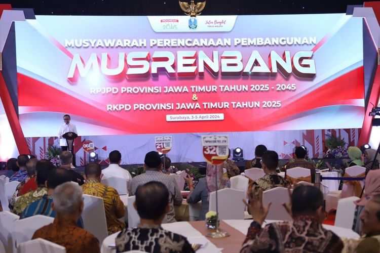 Kemenpan-RB dukung pemerintah daerah di wilayah Jawa Timur untuk menjadi percontohan keterpaduan layanan digital saat kegiatan Musrenbang, Rabu (3/4/2024)