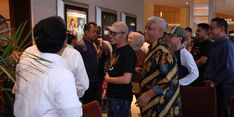 Jalin Keakraban, Menaker dan Serikat Pekerja Nobar Film Wiro Sableng