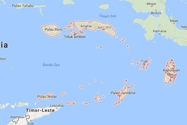 Peta Maluku