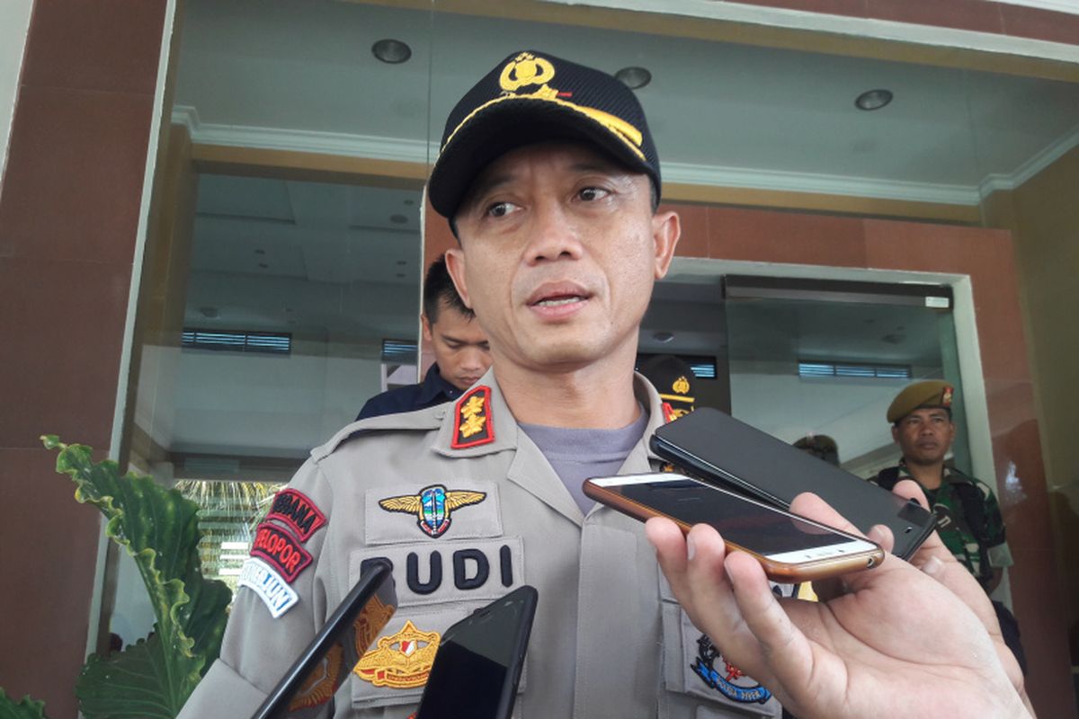 Kapolres Garut AKBP Budi Satria wiguna saat diwawancara Rabu (22/5/2019)