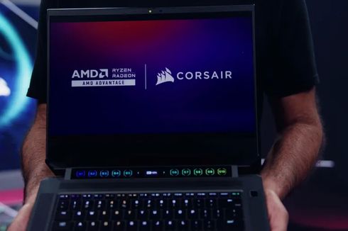 Corsair Luncurkan Voyager A1600 AMD Advantage Edition, Laptop Gaming dengan Touch Bar