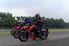 Suzuki GSX 150 Jajal Sirkuit Bridgestone Indonesia