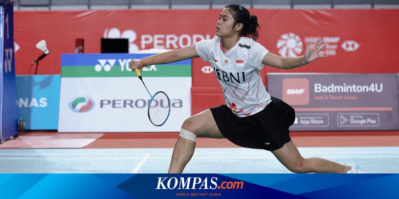Hasil Malaysia Masters 2023: Diwarnai Tangan Berdarah, Gregoria ke Final!