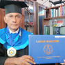 Wisudawan Tertua ITS, Tetap Semangat Menuntut Ilmu di Usia 59 Tahun 