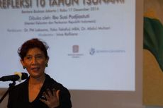 Dan Sesaat Susi Pudjiastuti Kehilangan Kata-kata...