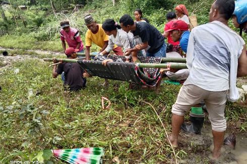 Jalan Rusak, Ibu Hamil di Manggarai Barat Ditandu 5 Km hingga Melahirkan di Perjalanan