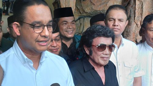 Pesan Rhoma Irama ke Anies: Pemilu Bukan Pertarungan, tetapi Perlombaan Memperbaiki Bangsa