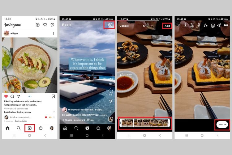 Cara menggunakan fitur Instagram Reels