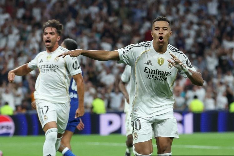 Hasil Real Madrid Vs Marseille 2-1, Kylian Mbappe dan DNA Los Blancos