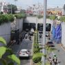 Oli Tumpah di Underpass Senen, 6 Pengendara Motor Terjatuh