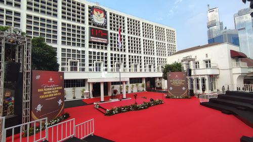 Kantor KPU Steril Jelang Pendaftaran Anies-Muhaimin dan Ganjar-Mahfud