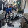 Pengendara Tak Matikan Mesin Saat Isi Bensin di Depok, Motornya Hangus Terbakar