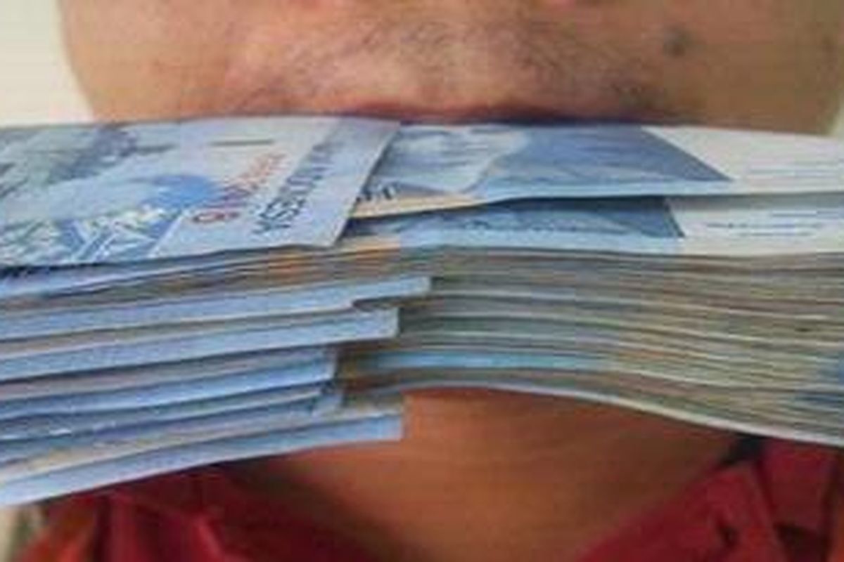 Ilustrasi pencucian uang