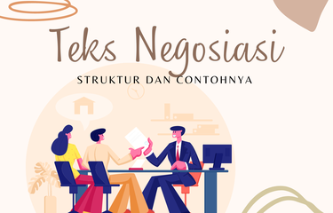 Ilustrasi struktur teks negosiasi