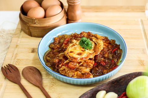 Resep Telur Ceplok Asam Manis, Pakai Sambal dan Asam Jawa