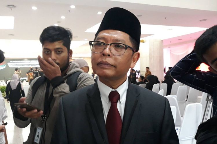 Kepala Biro Hukum dan Humas MA, Abdullah, di Gedung MA, Jakarta Pusat, Senin (19/8/2019).
