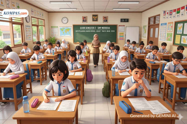 45 Contoh Soal Bahasa Inggris Kelas 7 Semester 2 Kurikulum Merdeka dan Kunci Jawaban 