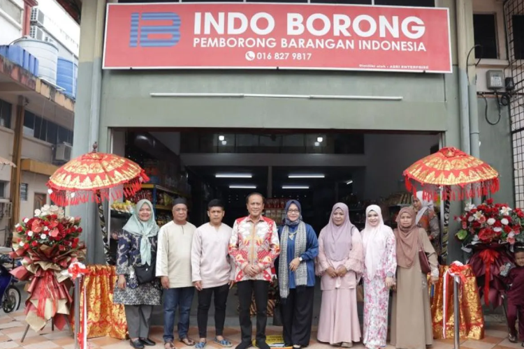 Toko Khusus Produk Indonesia Mulai Beroperasi di Tawau, Malaysia