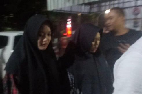 Malam-malam, Suami dan Anak Mendiang Lina Jubaedah Sambangi Polrestabes Bandung