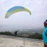 Paralayang di Puncak Joglo Wonogiri, Terbang dari Tempat Latihan Atlet