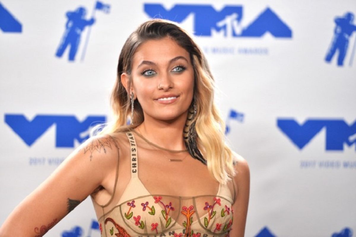 Paris Jackson menghadiri MTV Video Music Awards 2017 yang digelar di The Forum di Inglewood, California, pada 27 Agustus 2017.