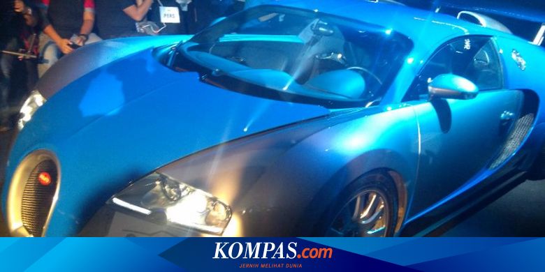 Bugatti Veyron Masuk Indonesia Tapi Hanya Jadi Pajangan