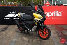 Rencana Produksi Lokal Skutik Bongsor Aprilia SR-GT 200