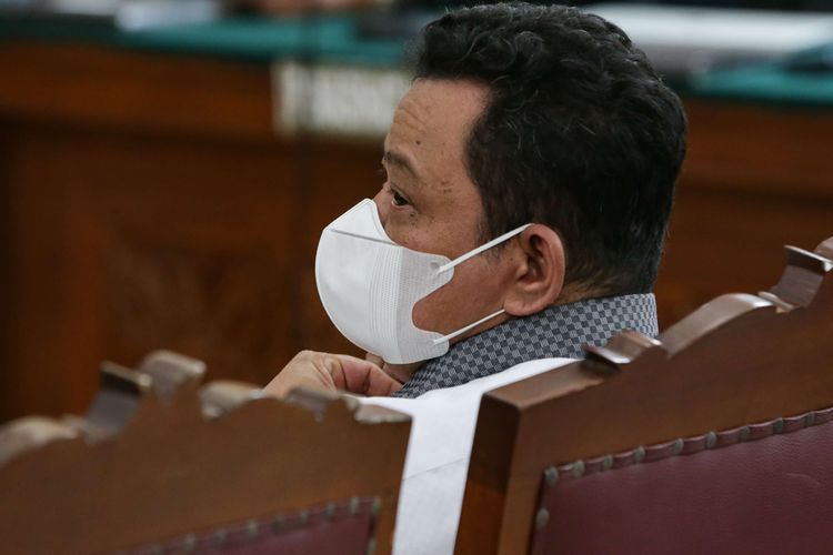 Terdakwa kasus pembunuhan berencana Brigadir J atau Nofriansyah Yosua Hutabarat, Kuat Ma'ruf menjalani persidangan di Pengadilan Negeri Jakarta Selatan, Senin (9/1/2022). Agenda persidangan kali ini pemeriksaan terdakwa.