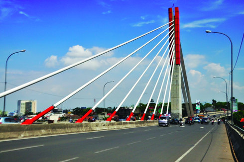 Waspada Pengalihan Arus akibat Peresmian Nama Baru Jembatan Pasupati di Bandung