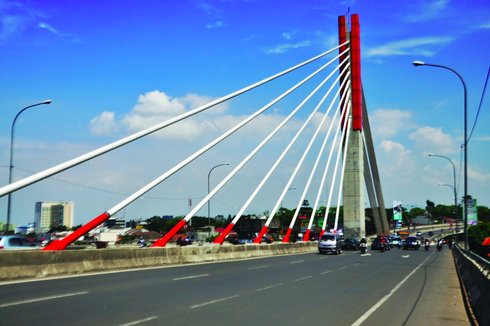 Jembatan Pasupati di Bandung, Jembatan Pertama yang Menggunakan Teknologi Tahan Gempa  