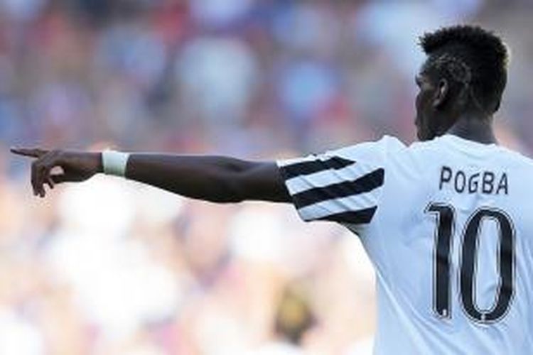 Gelandang Juventus asal Perancis, Paul Pogba. 