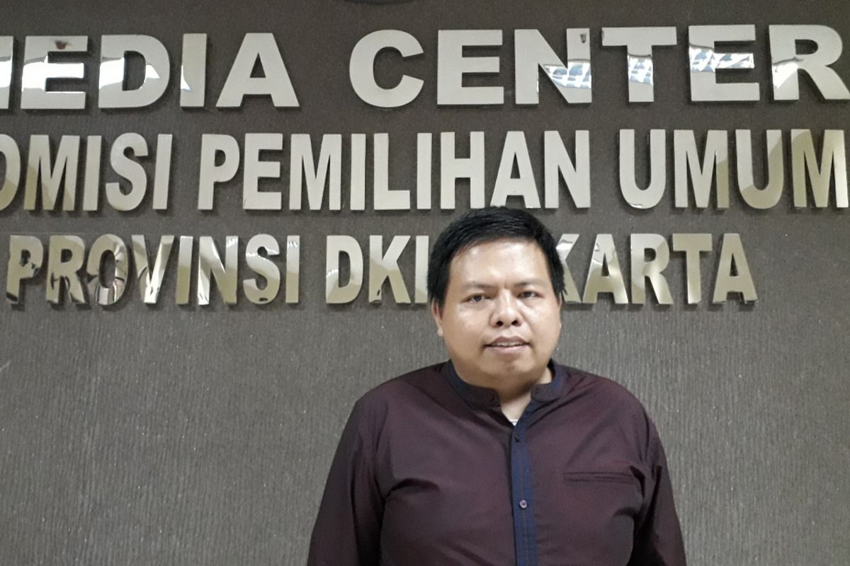 Komisioner KPU DKI Jakarta, Nurdin saat ditemui Kompas Kamis (12/7/2018)