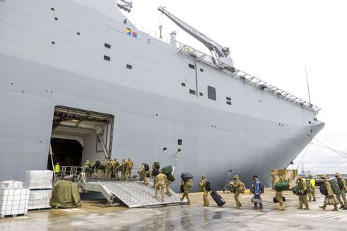 23 Orang di Kapal Militer Australia Pembawa Bantuan ke Tonga Terdeteksi Positif Covid-19