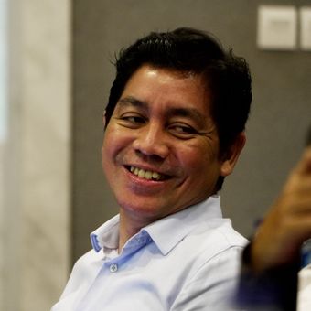 Kepala Biro (Kabiro) Komunikasi, Layanan Informasi, dan Persidangan sekaligus Juru Bicara (Jubir) Kementerian Koordinator Bidang Perekonomian (Kemenko Perekonomian) Haryo Limanseto saat menjadi narasumber dalam Rapat Koordinasi (Rakoor) Pemetaan dan Penanganan Isu Aktual yang diselenggarakan oleh Kementerian Perindustrian (Kemenperin) di Bogor, Kamis (3/8/2023).

