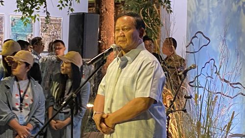 Jelang Debat Terakhir, Prabowo: Mas Gibran Santai, Saya yang &ldquo;Dag Dig Dug&rdquo;
