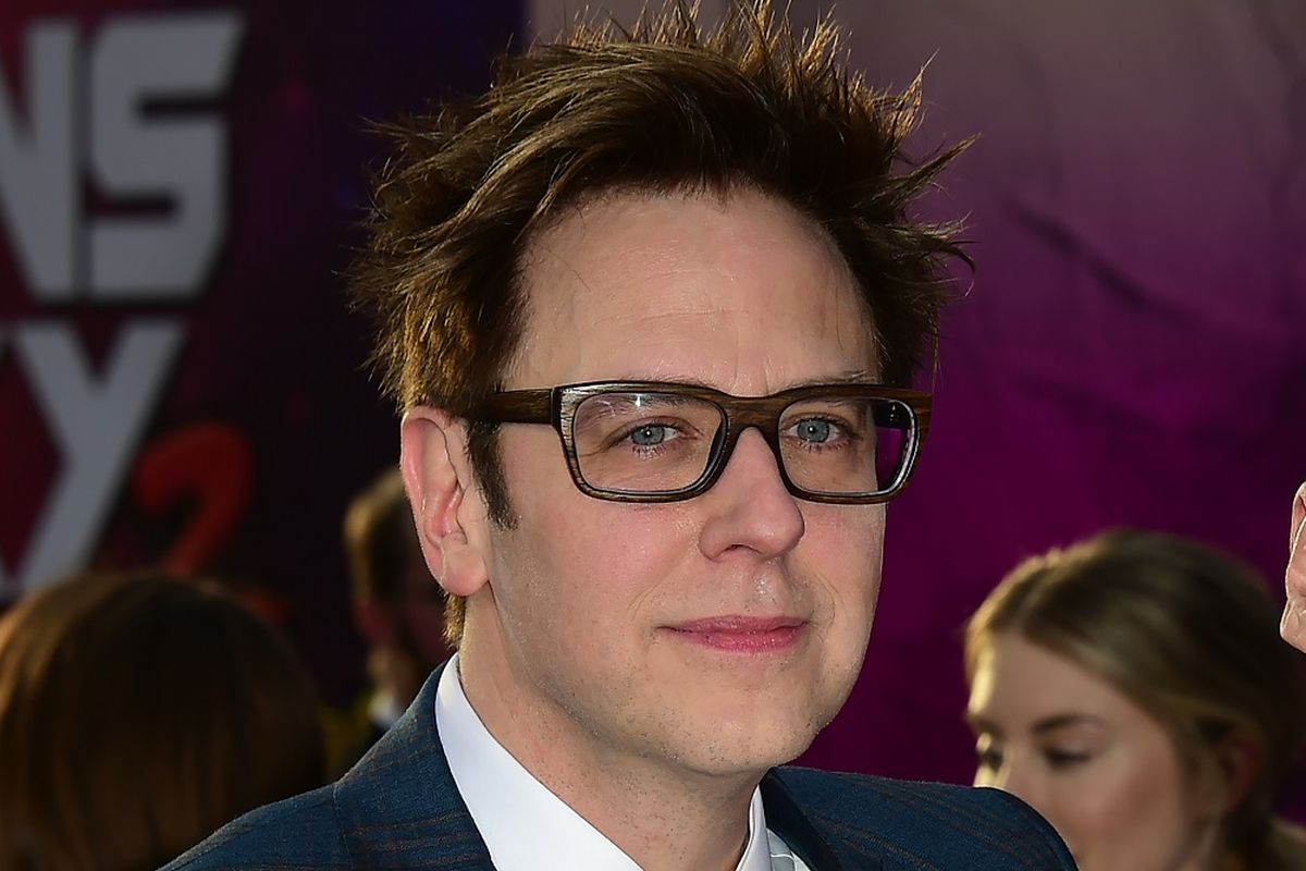 Sutradara James Gunn menghadiri pemutaran perdana film Guardians of the Galaxy Vol. 2 di Hollywood, California, AS, pada 19 April 2017. Gunn dipecat dari Guardians of the Galaxy 3 karena serangkaian tweet lamanya tentang hal-hal tabu muncul kembali.