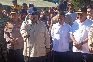 Prabowo ke Korban Gempa NTT: MBG Mau Diteruskan atau Tidak?