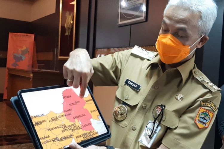 Gubernur Jawa Tengah Ganjar Pranowo