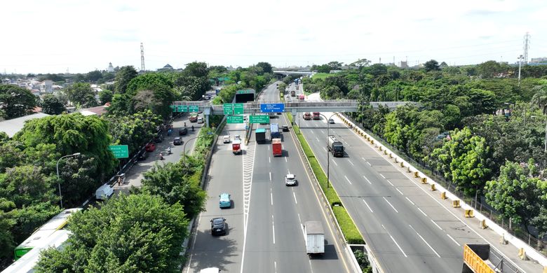  Jasa Marga akan melakukan rekayasa lalu lintas di Simpang Susun Pasar Rebo mulai 13?17 Juni 2025. 