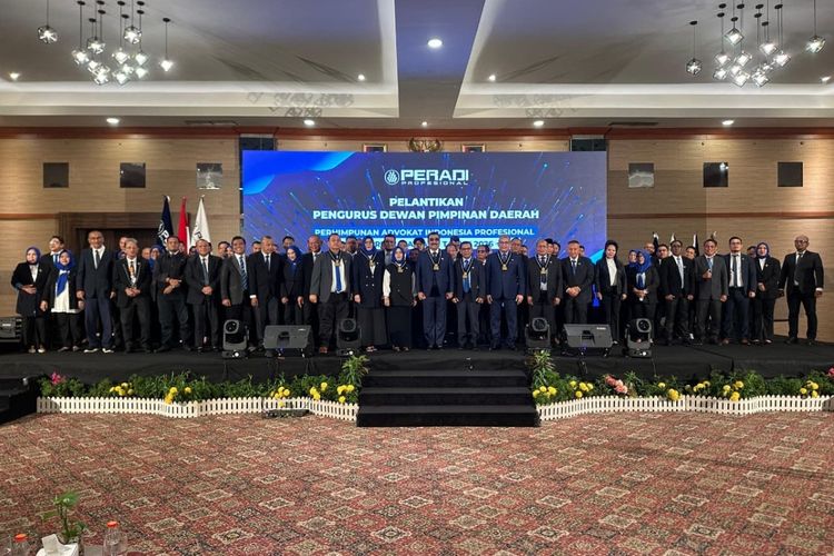 PERADI Profesional Pekanbaru Dilantik, Teguhkan Komitmen Cetak Advokat Berintegritas